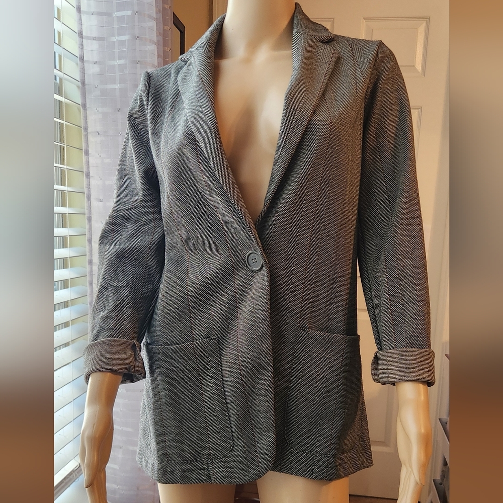 Max Studio Charcoal Blazer